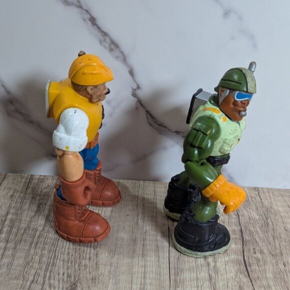 vtg Fisher Price Action Figures set Jack Hammer Rocky Canyon Mountain Hero6" - Picture 3 of 11